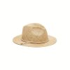 New Lillian In Natural W/Camel Cord Band Fedora