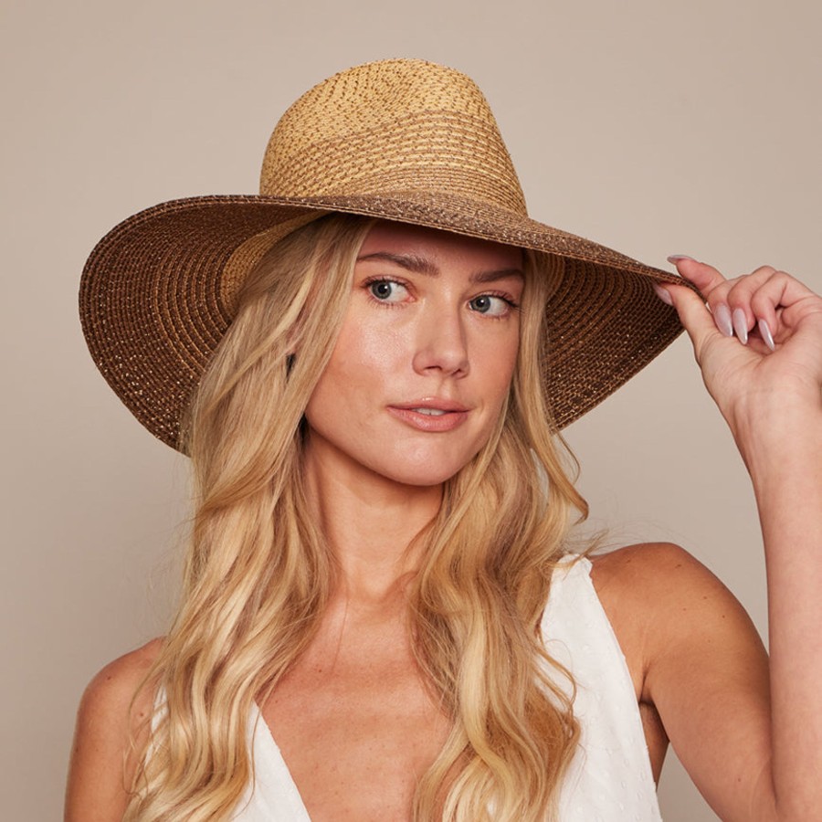 Online Emmanuelle In Natural/Camel/Chocolate Fedora