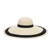 Best Sunny In Ivory/Black Sunhat