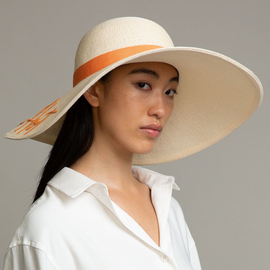 Best Bunny In Ivory Sunhat