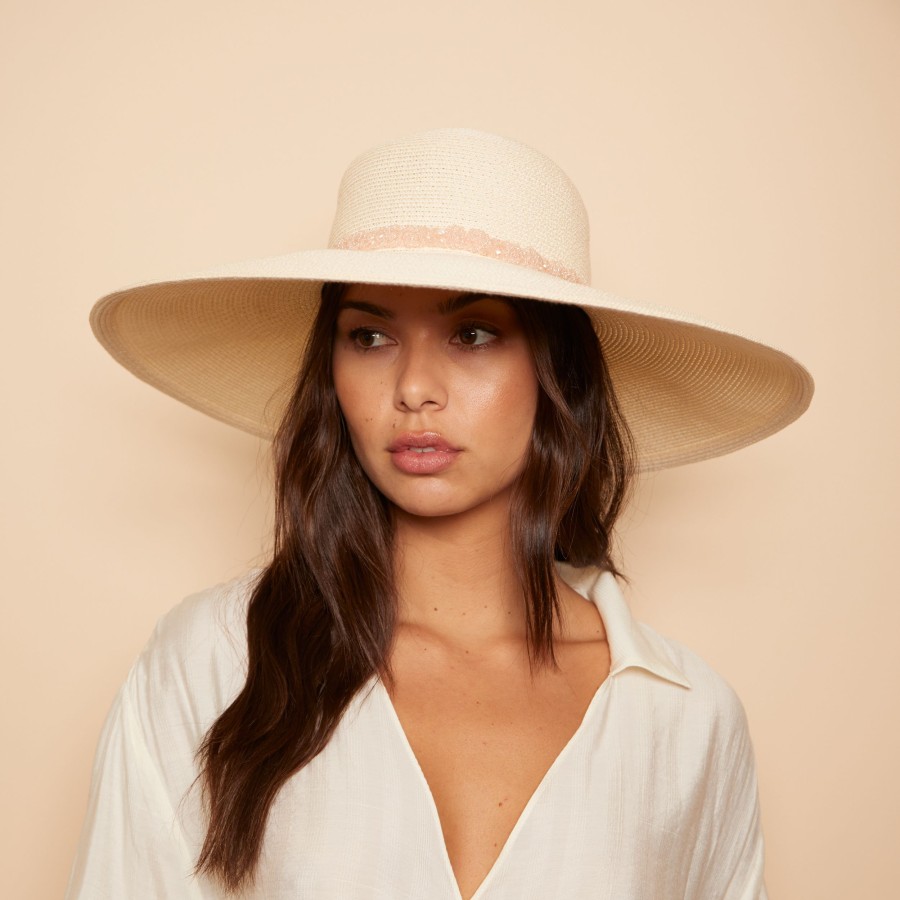 New Bunny In Ivory Sunhat