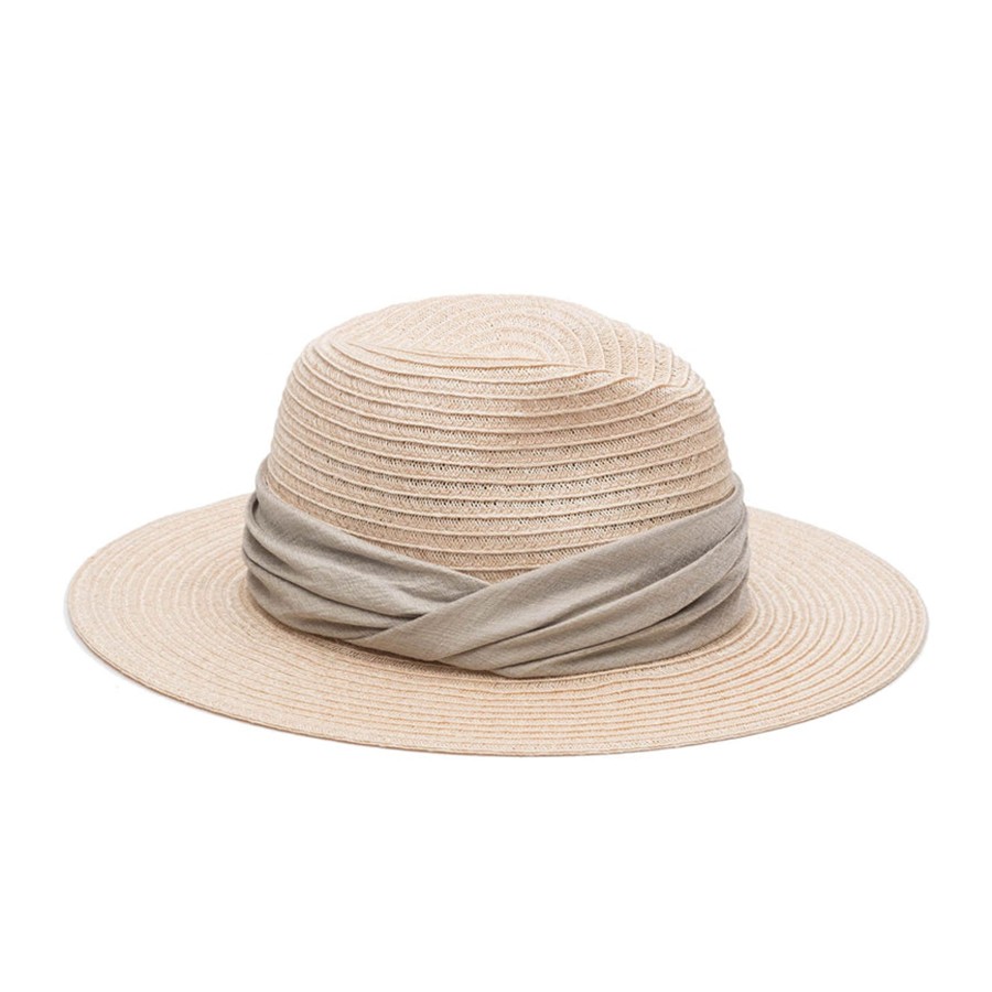 Hot Courtney In Natural Hemp Fedora