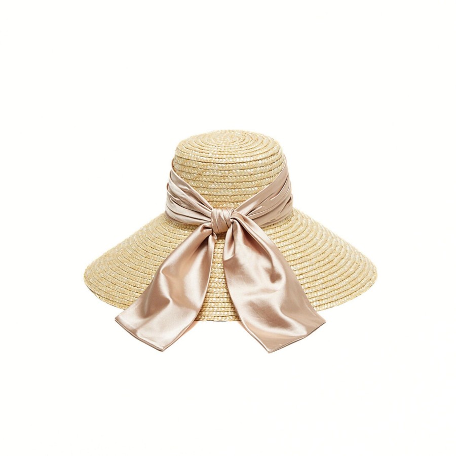 Best Mirabel In Natural W/Pecan Tail Sunhat