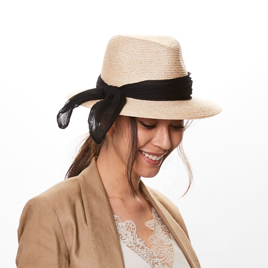 Best Lillian In Natural Hemp Fedora