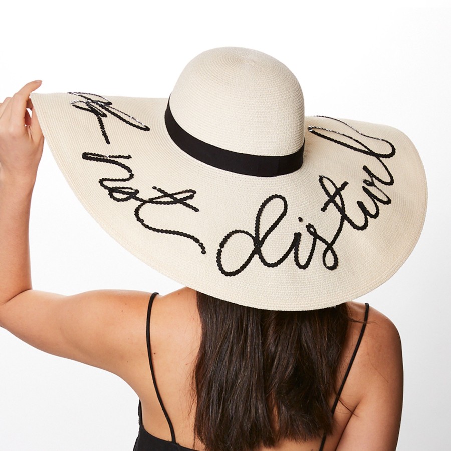 Wholesale Sunny 'Do Not Disturb' In Ivory Sunhat