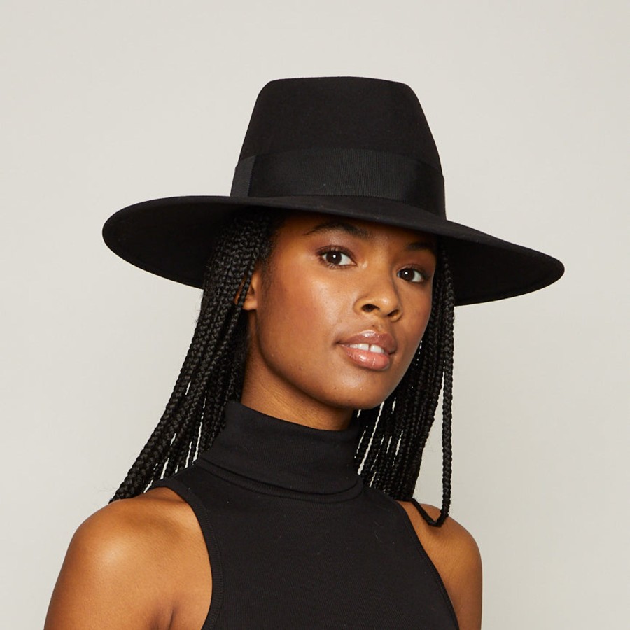 New Harlowe In Black Fedora